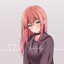 This is a pixiv picture whose title is heartbeat.