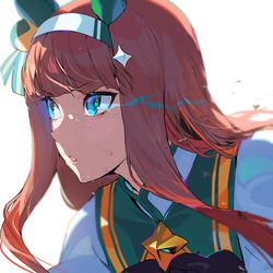 This is a pixiv picture whose title is サイレンススズカ.