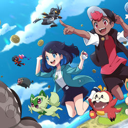 This is a pixiv picture whose title is リコとロイ.