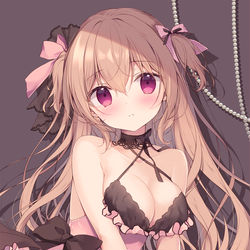 This is a pixiv picture whose title is 私だけ見ててくれる？.