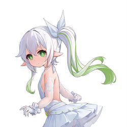 This is a pixiv picture whose title is 小草神.
