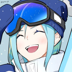 This is a pixiv picture whose title is 絶対零度トリック.