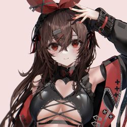 This is a pixiv picture whose title is ❤️アンバー🖤.