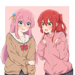 This is a pixiv picture whose title is ぼざろらくがきまとめ.