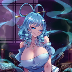 This is a pixiv picture whose title is 不気味な香り.