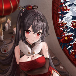 This is a pixiv picture whose title is チャイナドレス.