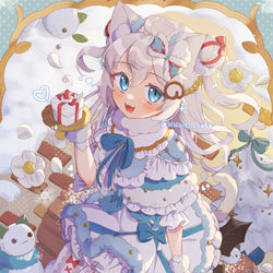This is a pixiv picture whose title is ⛄×🎁.