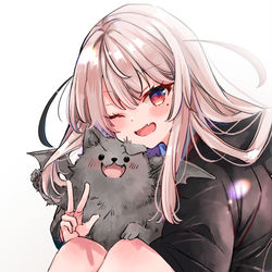 This is a pixiv picture whose title is にんげんに恋する死神ちゃん.