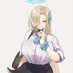 This is a pixiv picture whose title is アスナ(ブルアカ).