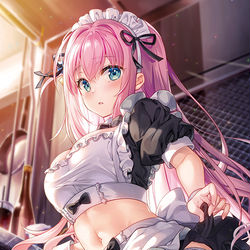 This is a pixiv picture whose title is ぼっち・ざ・めいど.