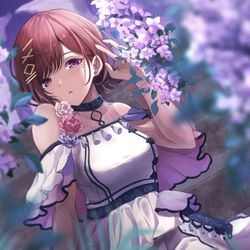 This is a pixiv picture whose title is 【Merry】.