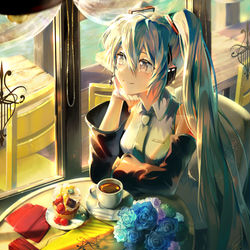 This is a pixiv picture whose title is ほっとする時間.