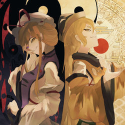 This is a pixiv picture whose title is Dark and Light.