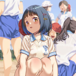 This is a pixiv picture whose title is 【じゃじこB面】２号　さすてなブル娘。.