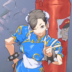 This is a pixiv picture whose title is 春麗.