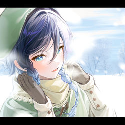This is a pixiv picture whose title is ☃.