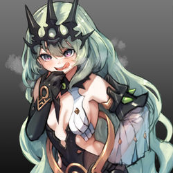 This is a pixiv picture whose title is 주말 낙서.