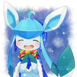 This is a pixiv picture whose title is スノポンチョ.