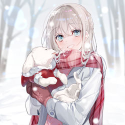 This is a pixiv picture whose title is 46.🐩 「もー！くすぐったいよ～」.