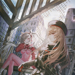 This is a pixiv picture whose title is ラピ & アリス.