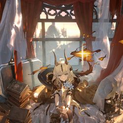 This is a pixiv picture whose title is リード.