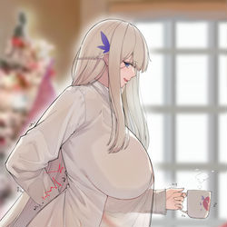 This is a pixiv picture whose title is 早安，指挥官.