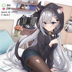 This is a pixiv picture whose title is Zeta strip game.