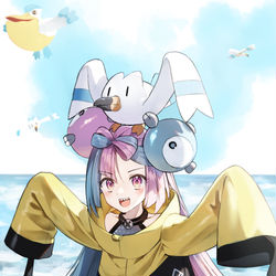 This is a pixiv picture whose title is キャモメナンジャモ.