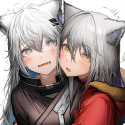 This is a pixiv picture whose title is ラップランド　と　レッド.