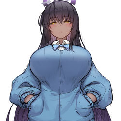 This is a pixiv picture whose title is 制服カリンちゃん.
