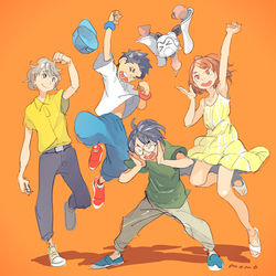 This is a pixiv picture whose title is 映画「ぼくらのよあけ」ファンアート集.