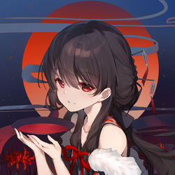 This is a pixiv picture whose title is 輪廻.