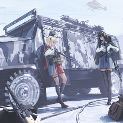 This is a pixiv picture whose title is 休整.