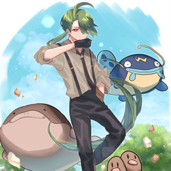 This is a pixiv picture whose title is 無題.