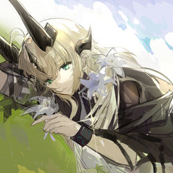 This is a pixiv picture whose title is 苇草.