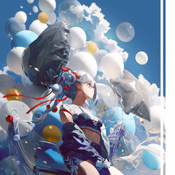 This is a pixiv picture whose title is CLEAR PARTS-Balloon.