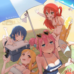This is a pixiv picture whose title is Beach the Rock!.