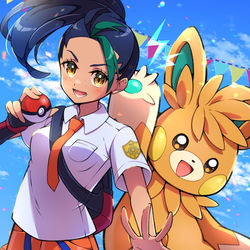 This is a pixiv picture whose title is ネモ.