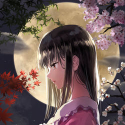 This is a pixiv picture whose title is 永遠と須臾の罪人.