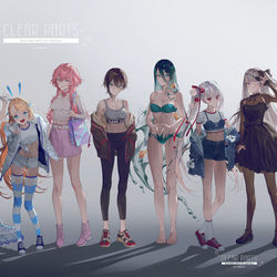 This is a pixiv picture whose title is -CLEAR PARTS-.
