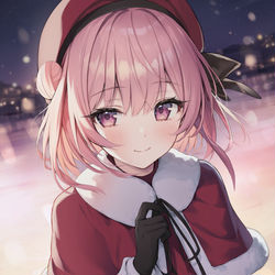 This is a pixiv picture whose title is 🎄.