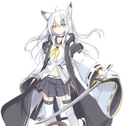 This is a pixiv picture whose title is 雲取さん.
