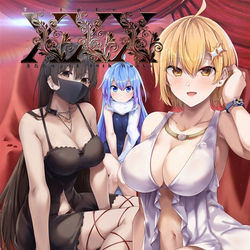 This is a pixiv picture whose title is 冬コミ新刊表紙&お品書き.