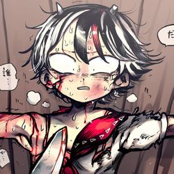 This is a pixiv picture whose title is 命乞いしたら助けてあげるよ.