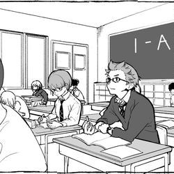 This is a pixiv picture whose title is ボーダー高校生活いろいろ＋中学、上層部（模写含）.