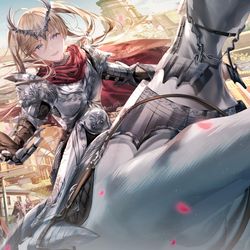 This is a pixiv picture whose title is Triumph.
