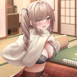 This is a pixiv picture whose title is なまいき妹ちゃんタペストリー.