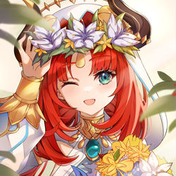 This is a pixiv picture whose title is Nilou.