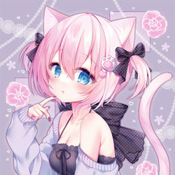 This is a pixiv picture whose title is 🎀.