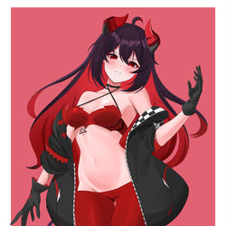 This is a pixiv picture whose title is Candy Devil Seele.